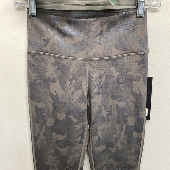 NWT Mono B Camo Holographic Microdot High Waist Leggings APH3037B Size XS - Picture 2 of 16